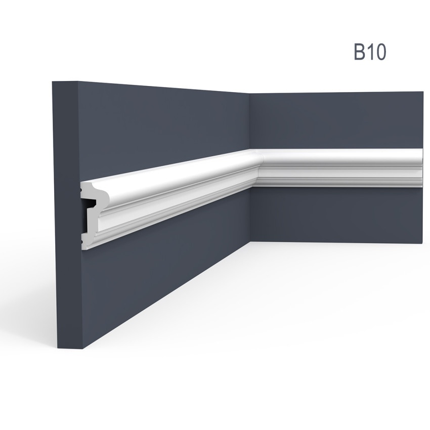 Brauri decorative Manavi MNV-B10-6.4x2.8x200, material: Polimer rigid