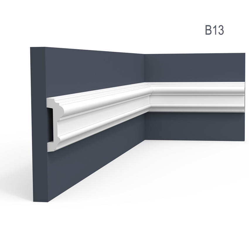 Brauri decorative Manavi MNV-B13-8.7x2.9x200, material: Polimer rigid