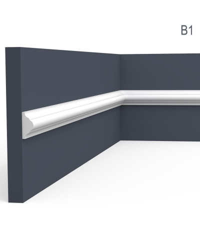 Brauri decorative Manavi MNV-B1-2.3x1x200, material: Polimer rigid