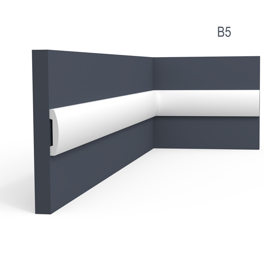 Brauri decorative Manavi MNV-B5-6.7x1.5x200, material: Polimer rigid