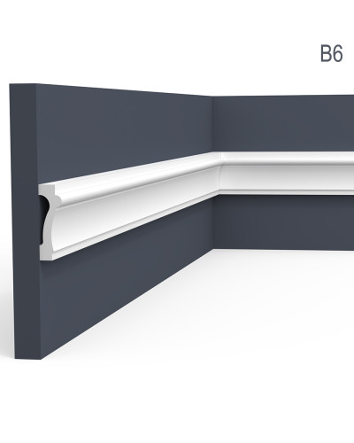 Brauri decorative Manavi MNV-B6-7.3x2.2x200, material: Polimer rigid