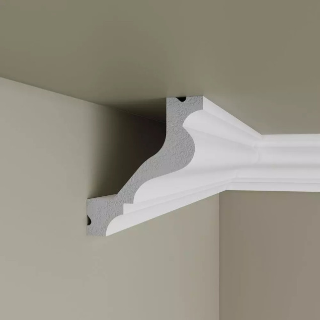 Cornișe tavan Manavi MNV-C13-6.5x5.7x200, material: polimer rigid