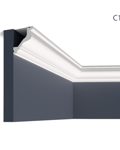 Cornișe tavan Manavi MNV-C13-6.5x5.7x200, material: polimer rigid