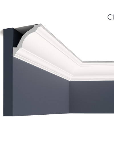 Cornișe tavan Manavi MNV-C14-7.8x8.4x200, material: polimer rigid