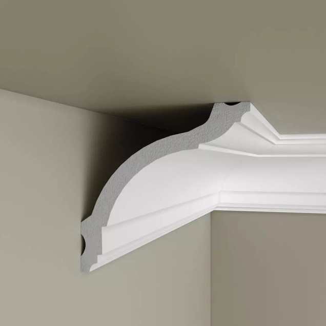 Cornișe tavan Manavi MNV-C17-9.3x9.5x200, material: polimer rigid