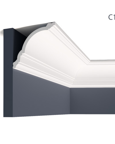 Cornișe tavan Manavi MNV-C18-11x12.4x200, material: polimer rigid