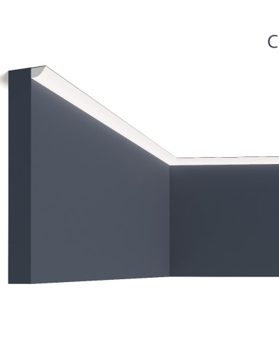 Cornișe tavan Manavi MNV-C1-1.1x1.9x200, material: polimer rigid