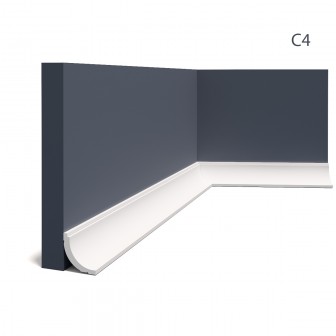 Cornișe tavan Manavi MNV-C4-5x5x200, material: polimer rigid