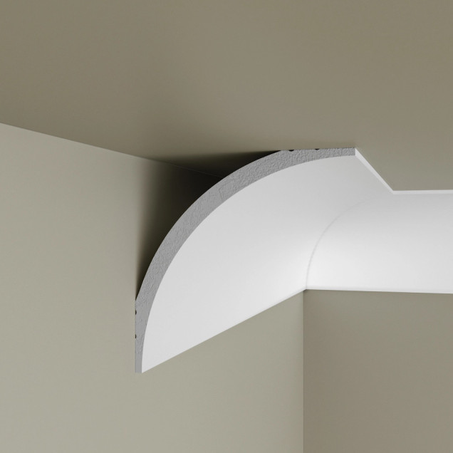 Cornisa decorativa din polimer rigid C16