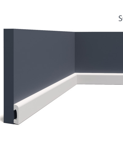 Plinte decorative Manavi MNV-S1-5x1.5x200, material: Polimer Rigid