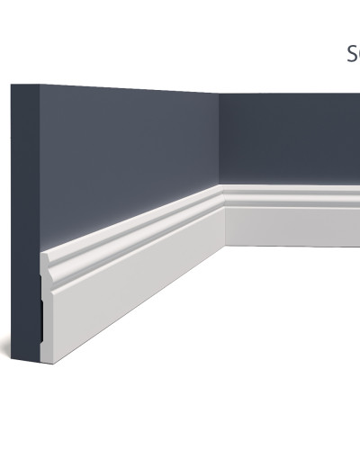 Plinte decorative Manavi MNV-S6-9.6x1.3x200, material: Polimer rigid