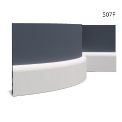 Plinta S7F, Dimensiuni: 200 X 9.8 X 2 cm