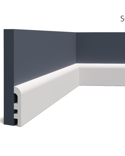 Plinte decorative Manavi MNV-S7-9.8x1.9x200, material: Polimer Rigid