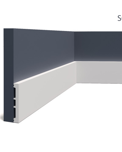 Plinte decorative Manavi MNV-S9-10.2x1.6x200, material: Polimer rigid