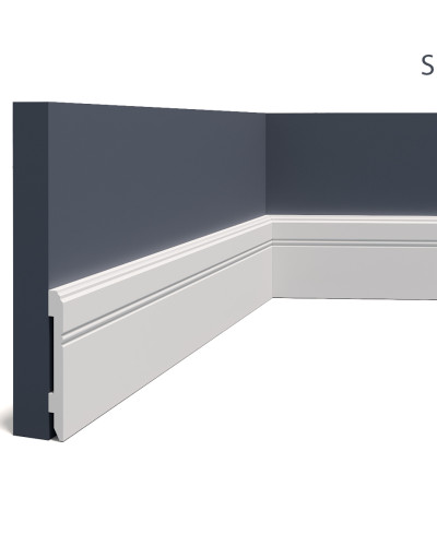 Plinte decorative Manavi MNV-S11-10.8x1.1x200, material: Polimer rigid