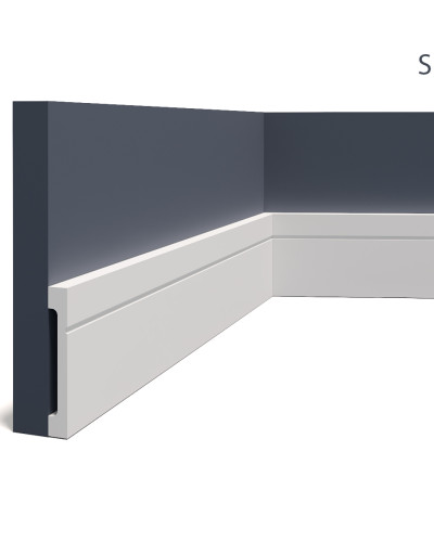 Plinte decorative Manavi MNV-S12-11x1.6x200, material: Polimer rigid