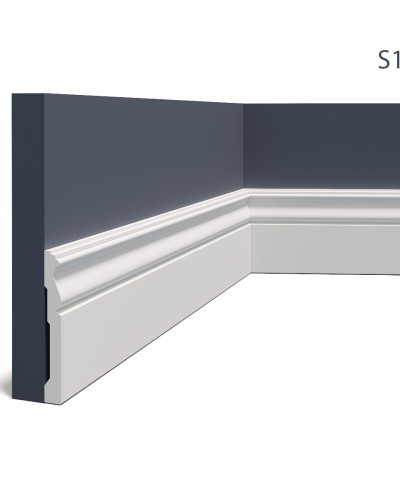 Plinte decorative Manavi MNV-S14-12x1.6x200, material: Polimer rigid