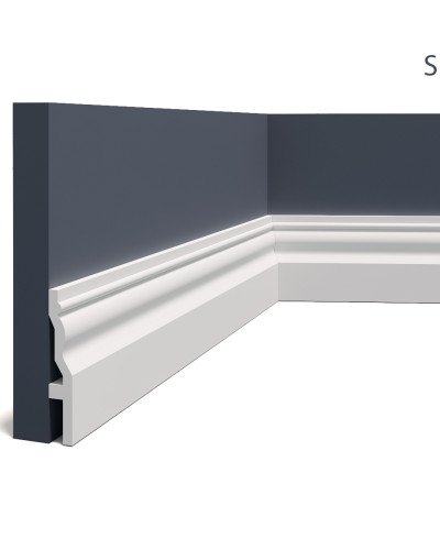 Plinte decorative Manavi MNV-S19-11x1.9x200, material: Polimer rigid