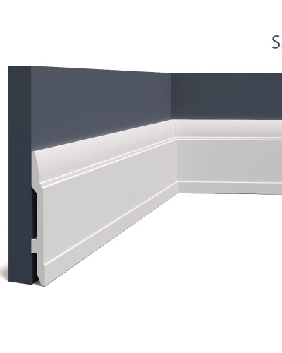 Plinte decorative Manavi MNV-S24-14.8x1.4x200, material: Polimer rigid