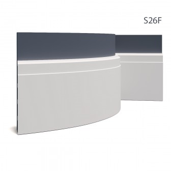 Plinte decorative Manavi MNV-S26-17.5x1.8x200Flex, material: Polimer rigid