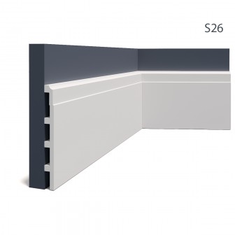 Plinte decorative Manavi MNV-S26-17.5x1.8x200, material: Polimer rigid
