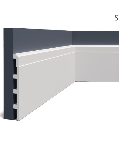 Plinte decorative Manavi MNV-S26-17.5x1.8x200, material: Polimer rigid