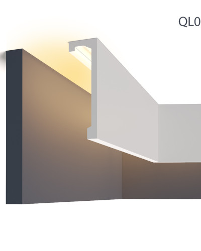 Scafe tavan (iluminat indirect, LED) Mardom Decor MRD-QL036T, material: PolyForce