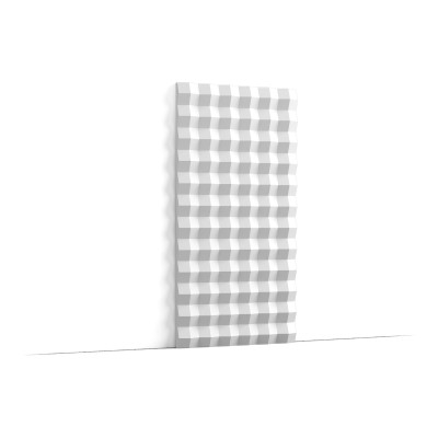 Panou decorativ 3D riflat, model Slope