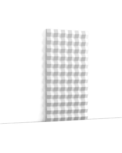 Panou decorativ 3D riflat, model Slope