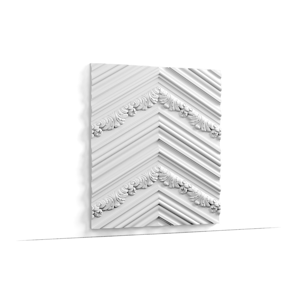 その他 Etain decoration murale Panel Modern W130, Dimensiuni: 200 X 40 X 1.9 cm, Orac Decor