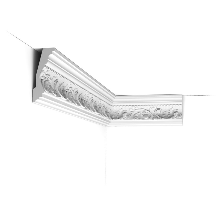 Cornișă decorativă tavan cu design floral