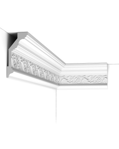 Cornisa decorativa tavan cu design floral