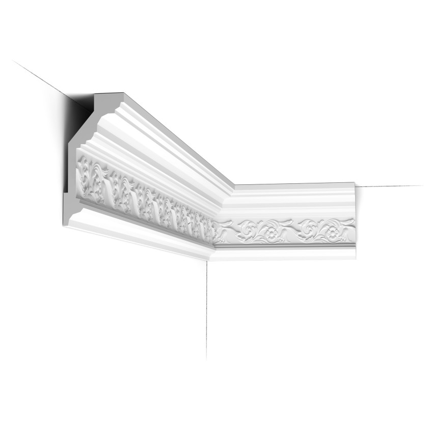 Cornisa decorativa tavan cu design floral