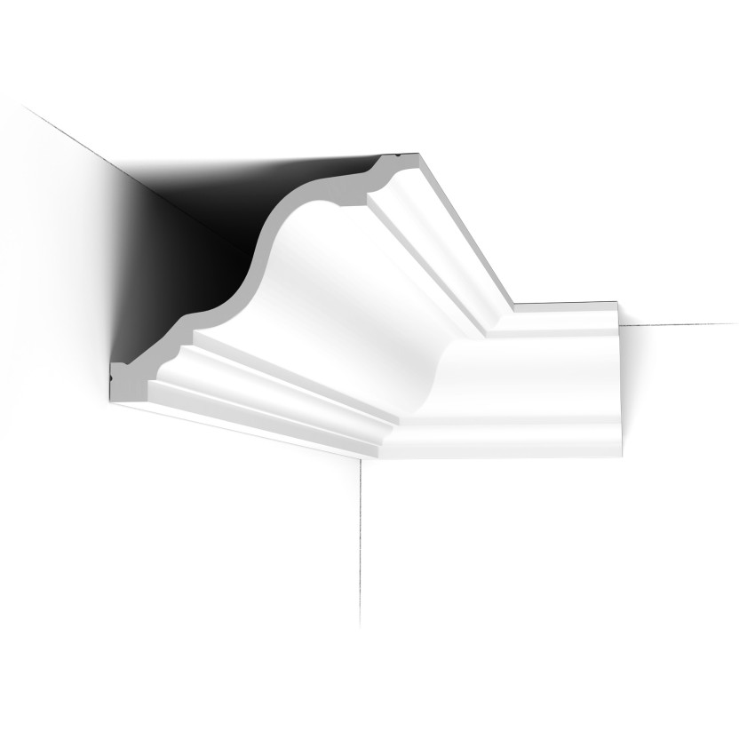 Cornisa decorativa tavan, dimensiuni 200x15x19.6 cm