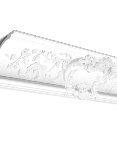 Cornisa decorativă tavan cu design floral