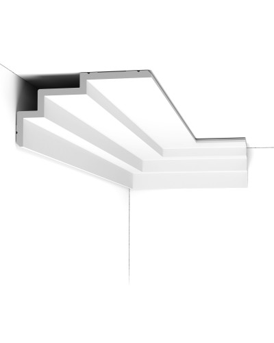 Cornișă decorativă modernă pentru iluminat indirect