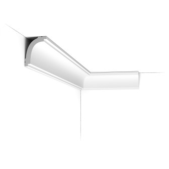 Cornisa decorativa alba pentru tavan