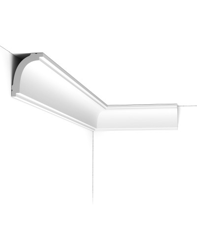 Cornisa decorativa alba pentru tavan
