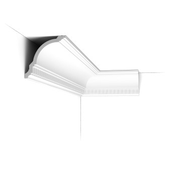 Cornișă decorativă tavan, profil CX107