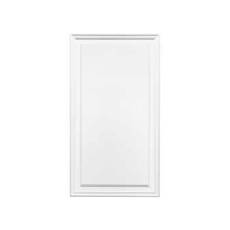 Panou decorativ alb cu design clasic