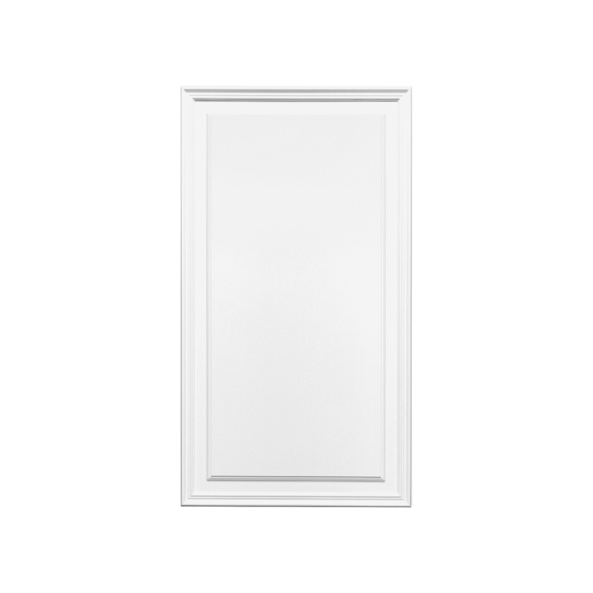 Panou decorativ alb cu design clasic