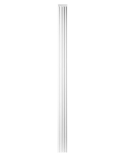 Profil decorativ vertical alb