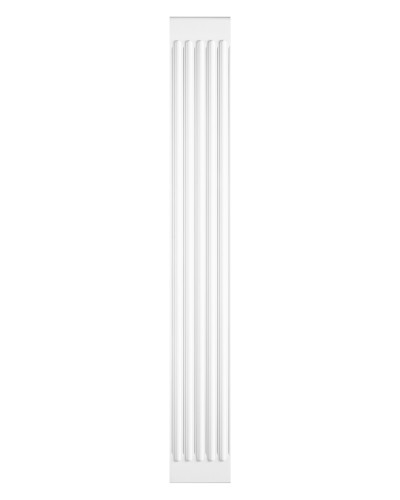 Pilastru decorativ alb, dimensiuni 27x2.9x200 cm