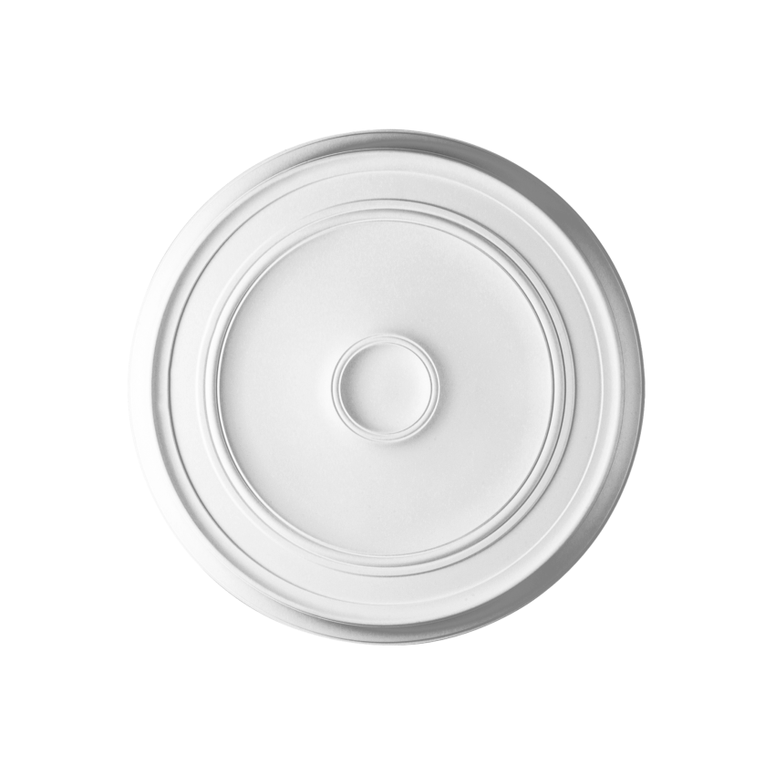 Rozeta decorativă albă pentru tavan, diametru 62 cm