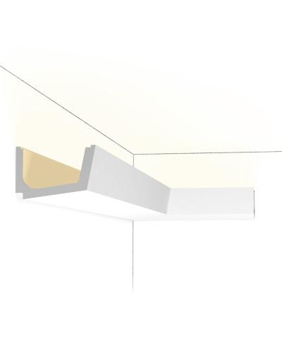 Cornisa decorativa pentru iluminat indirect