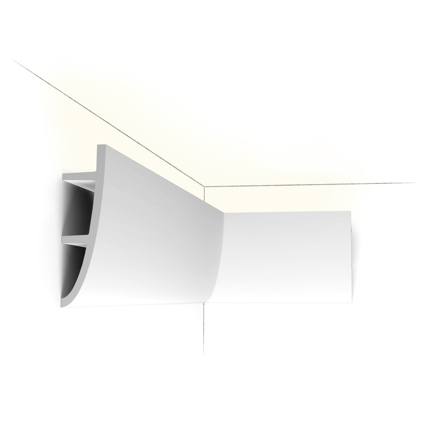 Cornișă decorativă tavan, design modern