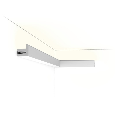 Profil decorativ pentru iluminat indirect LED