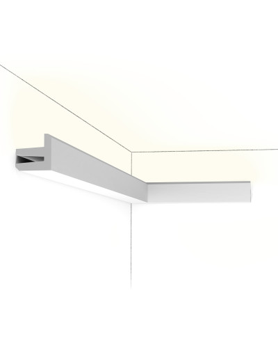 Profil decorativ pentru iluminat indirect LED