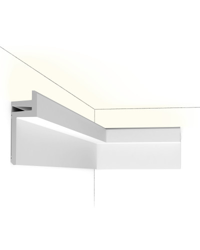 Scafa decorativă modernă pentru iluminat indirect cu LED