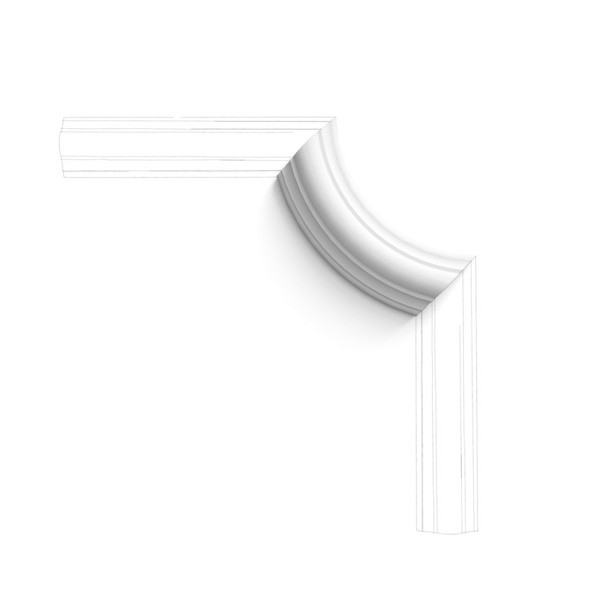 Coltar decorativ pentru brauri
